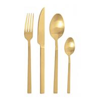 Stalo įrankių rinkinys PINTINOX DUKE GOLD, auksinės sp., 24 vnt