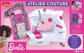 Žaislinė siuvimo mašina Maped Creativ Barbie Atelier Couture