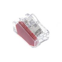 Laidų jungė Pawbol E.4180K-5, 2 x 2.5 mm², raudona, 5 vnt.