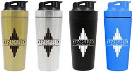 Gertuvė Azgard Nutrition Azgard Steel Shaker (metalinė plaktuvė) : Spalva - Mėlyna