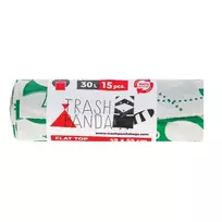 Šiukšlių maišai FUN, 30 L, 15 vnt.