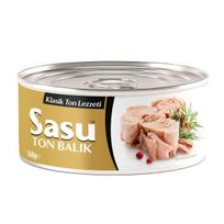 Nesmulkintas tunas saulėgrąžų aliejuje SASU, 160g