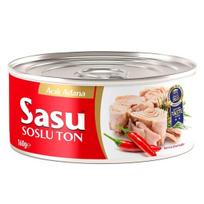 Nesmulkintas tunas saulėgrąžų aliejuje su aitriąja paprika SASU, 160g