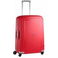 Vidutinis plastikinis lagaminas Samsonite S-Cure V Raudonas (Crimson Red)