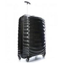 Vidutinis plastikinis lagaminas Samsonite Lite-Shock V Juodas