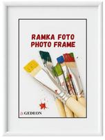 Rėmelis GED  70x100 plast EASY baltas | 8mm