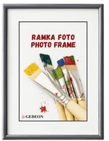 Rėmelis GED 30x40 plast EASY pilkas  | 8mm