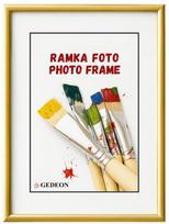 Rėmelis GED 21x30 plast EASY plexi auksas | 8mm [M]