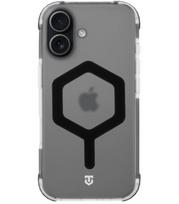 Skaidrus / juodas dėklas Apple iPhone 17 telefonui "Tactical MagForce Hexagon Cover"