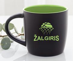 Graviruotas puodelis „Žalgiris“