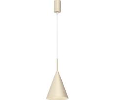 Pakabinama liustra CAPITAL 1xGX53/15W/230V, skersmuo 17 cm, kremine spalva