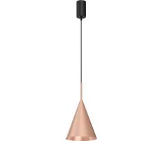 Pakabinamas šviestuvas ant laido CAPITAL 1xGX53/15W/230V Ø 17 cm rožinio aukso