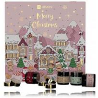 HiSkin Advent Calendar advento kalendorius (12 x 30 ml. žvakės + 12 x 15 ml. žvakės) - Rinkinys