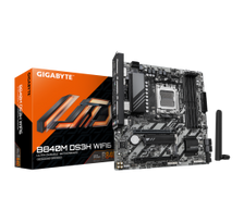 Gigabyte B840M DS3H WIFI6 (rev. 1.1) | Processor family AMD | Processor socket AM5 | DDR5 | Supported hard disk drive interfaces SATA, M.2 | Number of SATA connectors 4