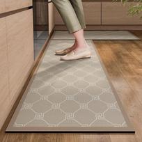 Virtuvės kilimas Ilgas kilimas PVC oda Vandeniui atsparus Neslystantis grindų kilimėlis Namų dekoravimas Anti-fatigue kilimėliai Alfombra De Cocina 1pc 50x80cm