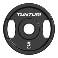 Olimpiniai ketaus svarmenys TUNTURI Platinum 2,5–25 kg (Svoris: 5 kg)