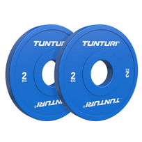 Olimpiniai svarmenys TUNTURI Platinum Fractional Plates 0,5–2,5 kg (Svoris: 2 x 2 kg)