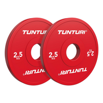 Olimpiniai svarmenys TUNTURI Platinum Fractional Plates 0,5–2,5 kg (Svoris: 2 x 2.5 kg)