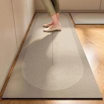 Virtuvės grindų kilimėlis Atsparus aliejui Atsparus vandeniui Valomas PVC kilimas Namų dekoravimas Tvirtas ir neslystantis Odiniai kilimėliai Alfombra 1pc 50x80cm