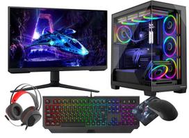 Kompiuteris VIST Stellar Ryzen 7 8700F RTX 5070 32GB SSD 1TB WIFI LCD 24 180Hz W11