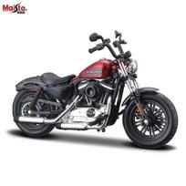 Maisto 1:18 Harley-Davidson Motorcycle 2009 FXDFSE CVO Fat Bob Alloy Motociklo modelis Žaislinių automobilių kolekcija Žaisliniai motociklai, 2007 XL 1200N