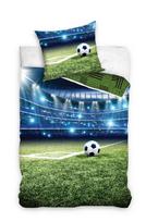 Medvilninė patalynė 140 x 200 futbolo aikštės įvartis