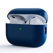 Silikoninis dėklas AirPods Pro 2, tamsiai mėlynas