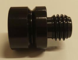 Adapteris 1/4 į 5/8, nivelyrų trikojui stovui