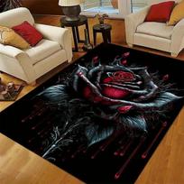 1PC Wildflowers pattern Door Mats Kitchen Rugs Non-Slip Pop design Bathroom Rugs Bath Mat Carpet for Home Sink Laundry Decor 400MMx600MM