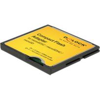 DeLOCK Compact Flash Adapter - Kartenadapter (microSD, microSDHC, microSDXC) - CompactFlash (61795)