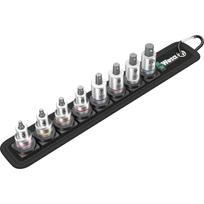 Zyklop Bitnuss-Satz Belt B2, Innensechskant, 3/8, 8-teilig, Steckschlüssel schwarz/silber, mit Haltefunktion