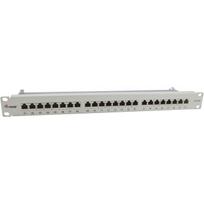 Equip 24-Port Cat.6A Shielded Patch Panel, Light Grey