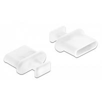 DeLOCK Dust Cover for USB Type-C Female - Schutzumschlag - Schwarz (Packung mit 10) (64094)