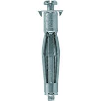 Hohlraum-Metalldübel HM 5x65 S B (silber, 20 Stück, mit Schraube)