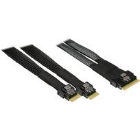 Inter-Tech Kabel SSF-8654-8i zu 2x SFF-8654-4i 70cm (88885662)