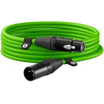 Premium XLR-Kabel XLR6M-G green (hellgrün, 6 Meter)