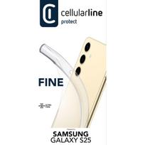 Cellularline Fine Case für Samsung S25 Clear