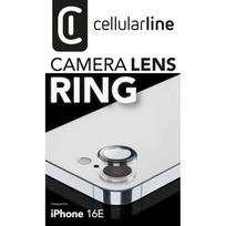 Cellularline Camera Lens Protection Ring - für Apple iPhone 16E - Clear (CAMERARINGIPHSE4)
