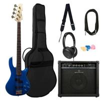 Bosinė gitara JB8 BL su rinkiniu SMART