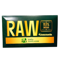Šokolado plytelė Biržų Šokoladas 99,9% Raw Venesuela, 77 g