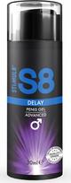 Ejakuliacijos atidėjimo gelis Stimul8 S8 Delay Penis Gel, 30 ml