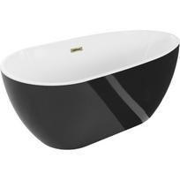 Vonia Mexen Eos, 170 x 75 cm, White/Black + Gold persipylimas