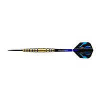 Smiginio strėlytės Harrows Spina Gold 90% Steeltip, 3 vnt., juodos, auksinės spalvos, 26 gR