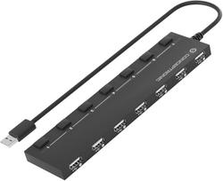 Conceptronic HUBBIES08B 7-Port-USB-2.0-Hub