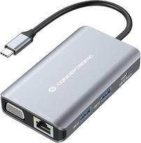 Conceptronic DONN21G 7-in-1 Docking Station