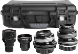 LENSBABY MOVIE MAKER'S KIT III W/ PL MOUNT AND CANON EF MOUNT