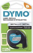 Dymo Letratag Band Metal silver 12 mm x 4 m
