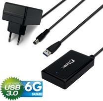 FANTEC USB 3.2 Gen 1A SATA 6G Adapter DOCK SSD HDD black