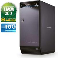 FANTEC QB-X8U31 8x 3,5 SATA HDD USB 3.1