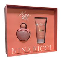 Nina Ricci Nina Rose Les Belles de Nina - 50ml EDT Spray & 75ml Body Lotion